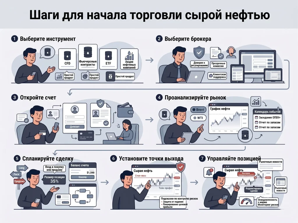 How to Place Your First Crude Oil Trade RU