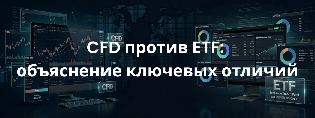 Торговля CFD или ETF: 7 ключевых отличия
