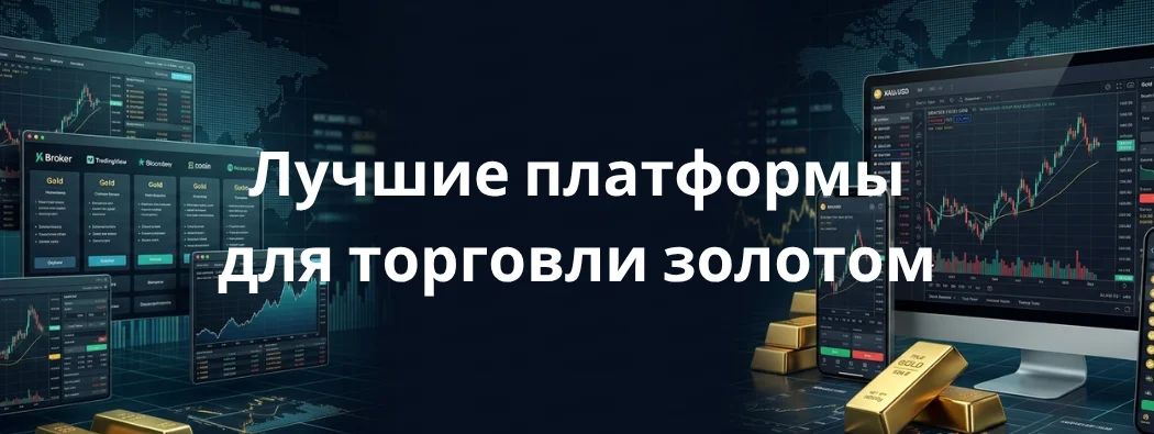 8 лучших платформ для торговли золотом и брокеров 2026 года